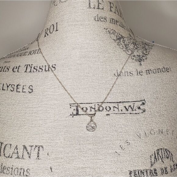 Vintage Pisces Sterling Silver Necklace - Picture 1 of 11